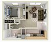 Rolling Pines Apartments One Bedroom Large One Bedroom Apartments Grand Rapids MI